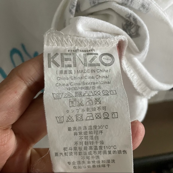 Kenzo Graphic I Love You Tshirt - Picture 6 of 10